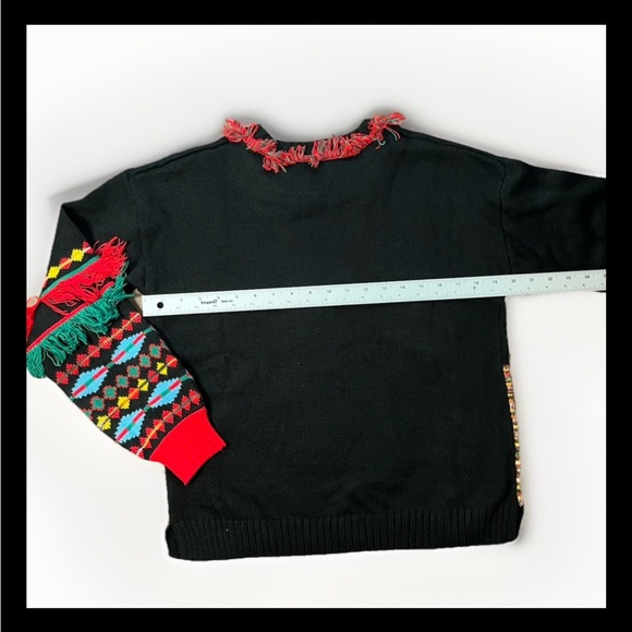 Feliz Navidad Ugly Christmas Sweater Holiday Time Size S - Picture 12 of 12